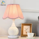 GobekUsa Ceramic LED Desk Lamp Bedroom Study Living Room Decor Art Floor Lamp