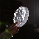 GobekUsa Crystal Glass Coaster, Minimalist Jewelry Display Panel, Japanese Tea Plate
