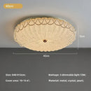 GobekUsa Crystal Dimmable LED Ceiling Light for Modern Bedroom Decor