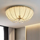 GobekUsa Crystal Dimmable LED Ceiling Light for Modern Bedroom Decor
