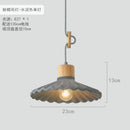 GobekUsa Cement LED Pendant Lights: Modern Nordic Style for Restaurant, Bedroom, Living Room