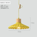 GobekUsa Cement LED Pendant Lights: Modern Nordic Style for Restaurant, Bedroom, Living Room
