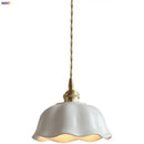 GobekUsa Ceramic LED Pendant Lamp with Adjustable Copper Socket - Nordic Modern Home Decor