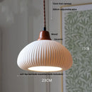GobekUsa Ceramic LED Pendant Lamp with Adjustable Copper Socket - Nordic Modern Home Decor