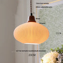 GobekUsa Ceramic LED Pendant Lamp with Adjustable Copper Socket - Nordic Modern Home Decor