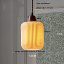 GobekUsa Ceramic LED Pendant Lamp with Adjustable Copper Socket - Nordic Modern Home Decor