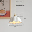 GobekUsa Ceramic LED Pendant Lamp with Adjustable Copper Socket - Nordic Modern Home Decor
