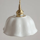 GobekUsa Ceramic LED Pendant Lamp with Adjustable Copper Socket - Nordic Modern Home Decor