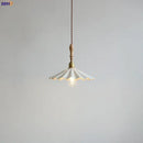 GobekUsa Ceramic LED Pendant Light: 30CM, Home Decor, Bedroom, Living Room, Dinning, Wood & Copper Socket