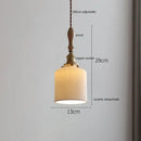 GobekUsa Ceramic LED Pendant Lights: Elegant Home Decor for Living, Dining, and Bedroom
