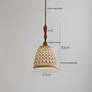 GobekUsa Ceramic LED Pendant Lights: Elegant Home Decor for Living, Dining, and Bedroom