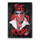 Tony montana scarface wall art print set for living room by Decorbites