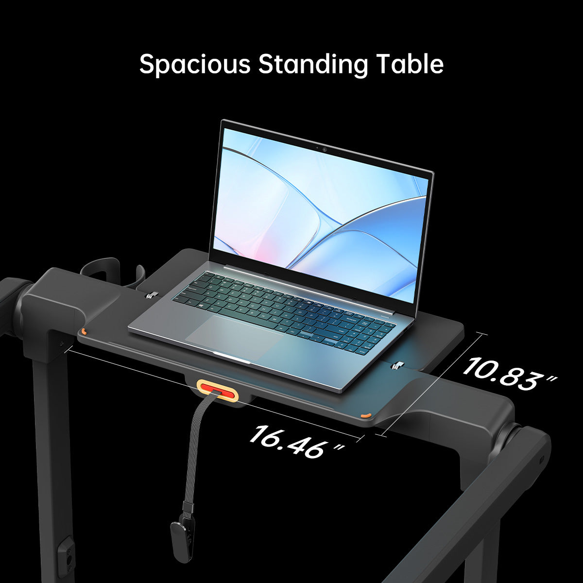 WalkingPad MX10 Vertical Fold Treadmill, installed in a room