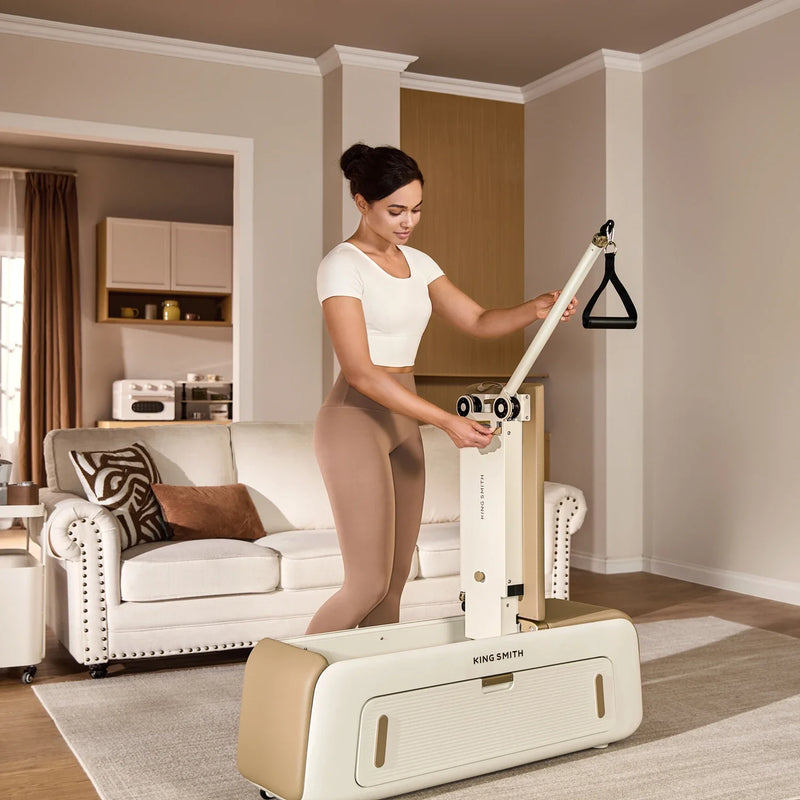 B2 Workout Pilates Bench, installed in a room