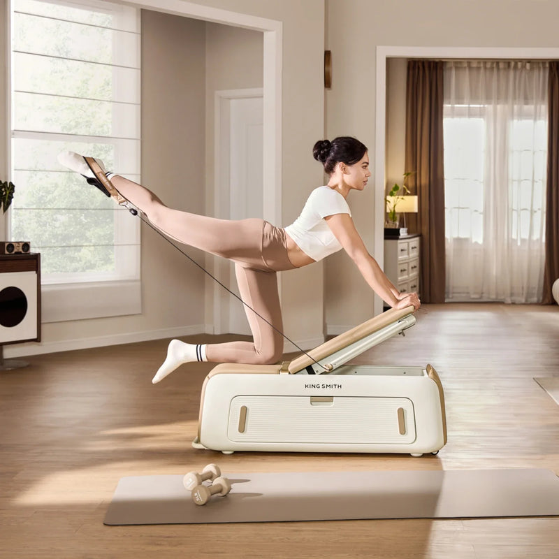 B2 Workout Pilates Bench, installed in a room