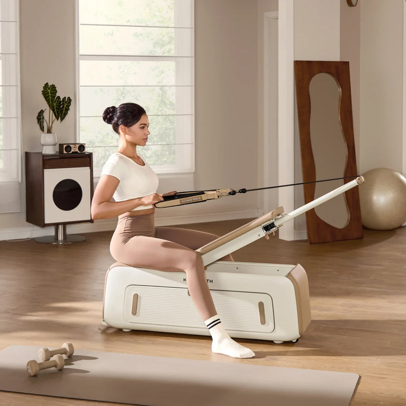 B2 Workout Pilates Bench, installed in a room