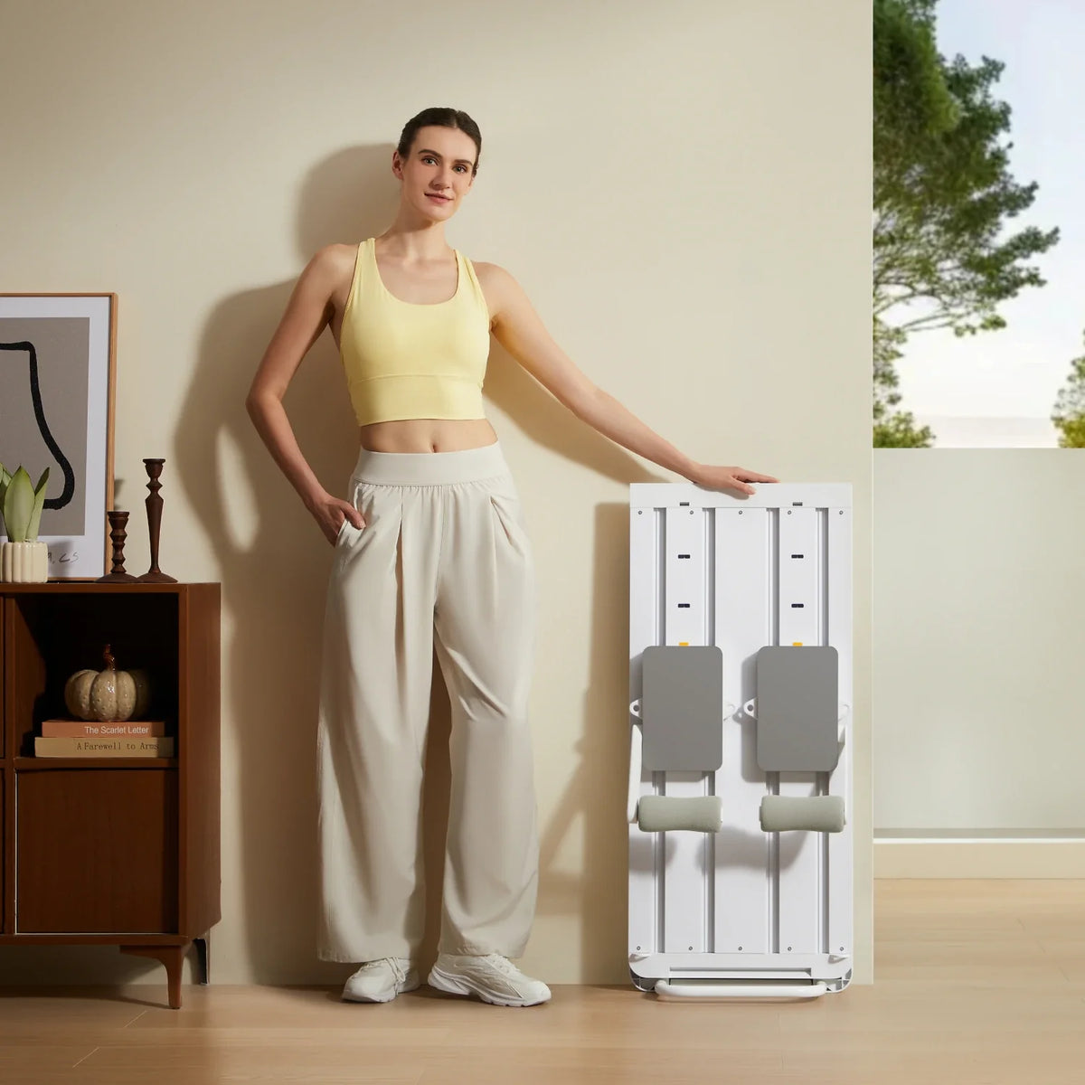 C1  Pilates Crawler, installed in a room