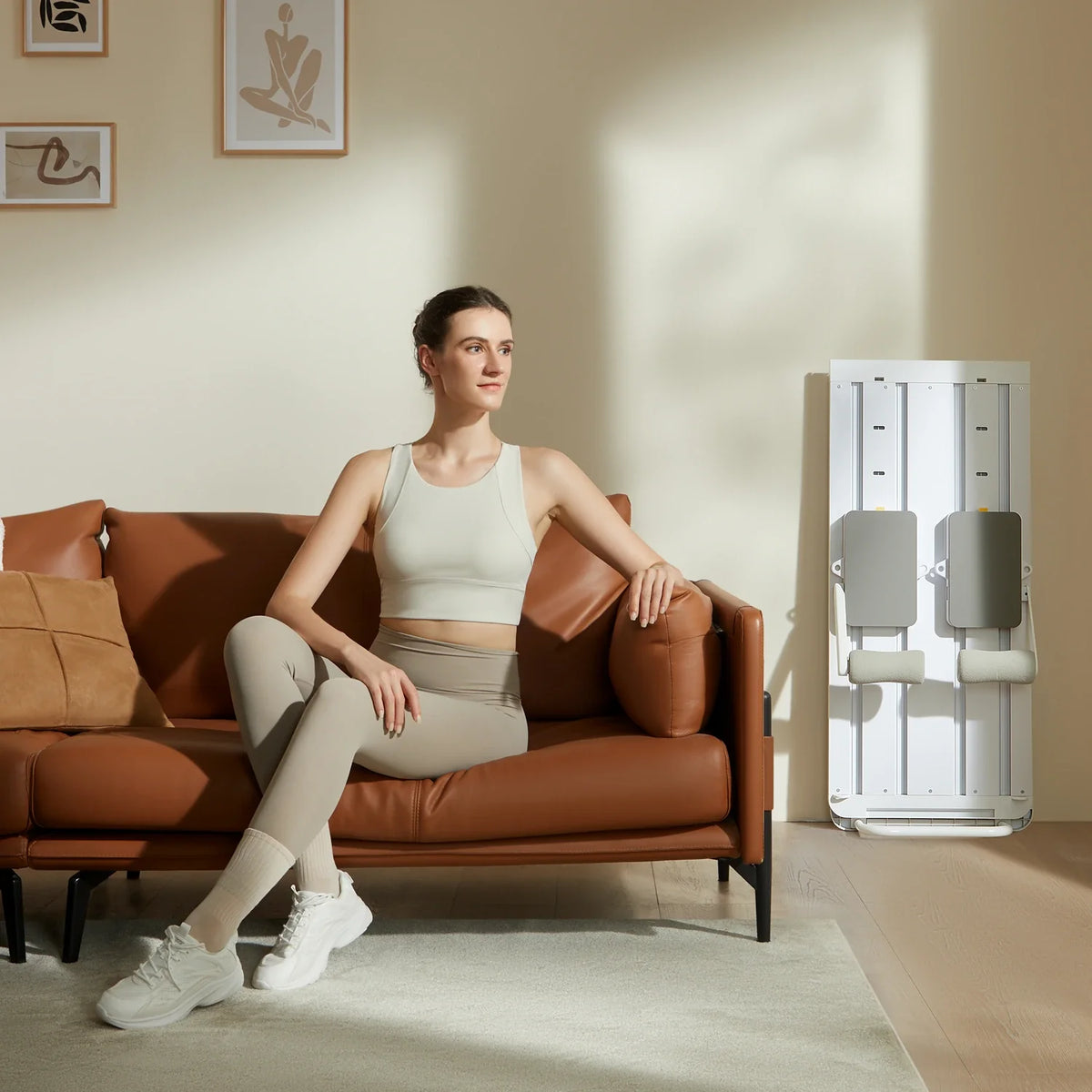 C1  Pilates Crawler, installed in a room