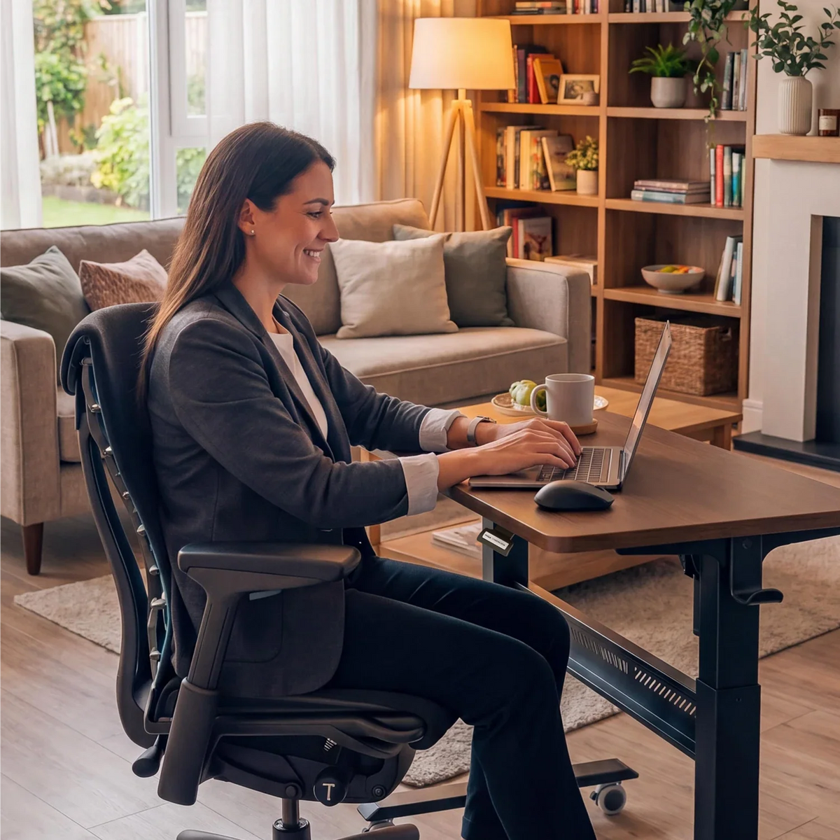 ETD3 Mobile Standing Desk , close-up of the surface