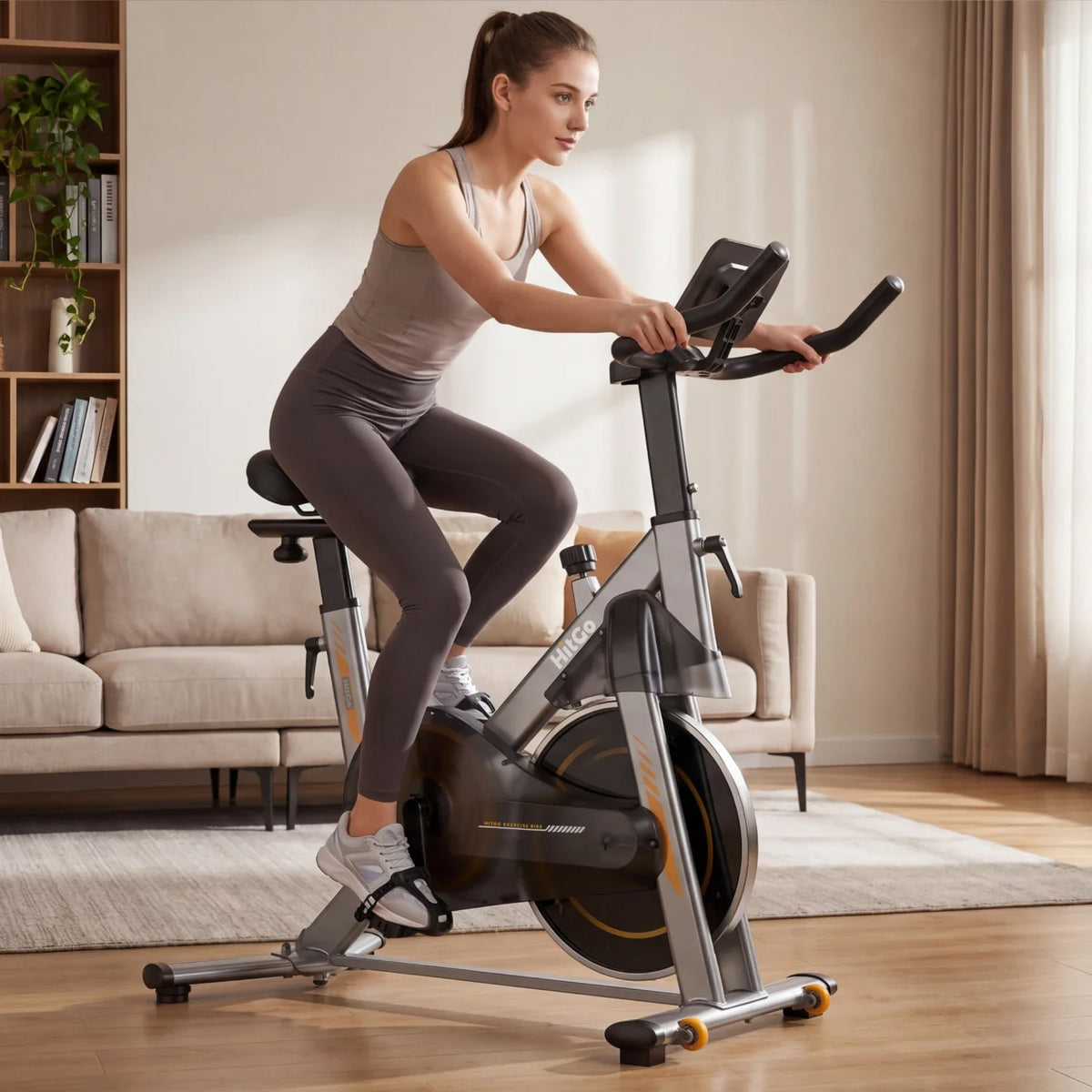 MRB2 Magnetic Resistance Exercise Bike, installed in a room