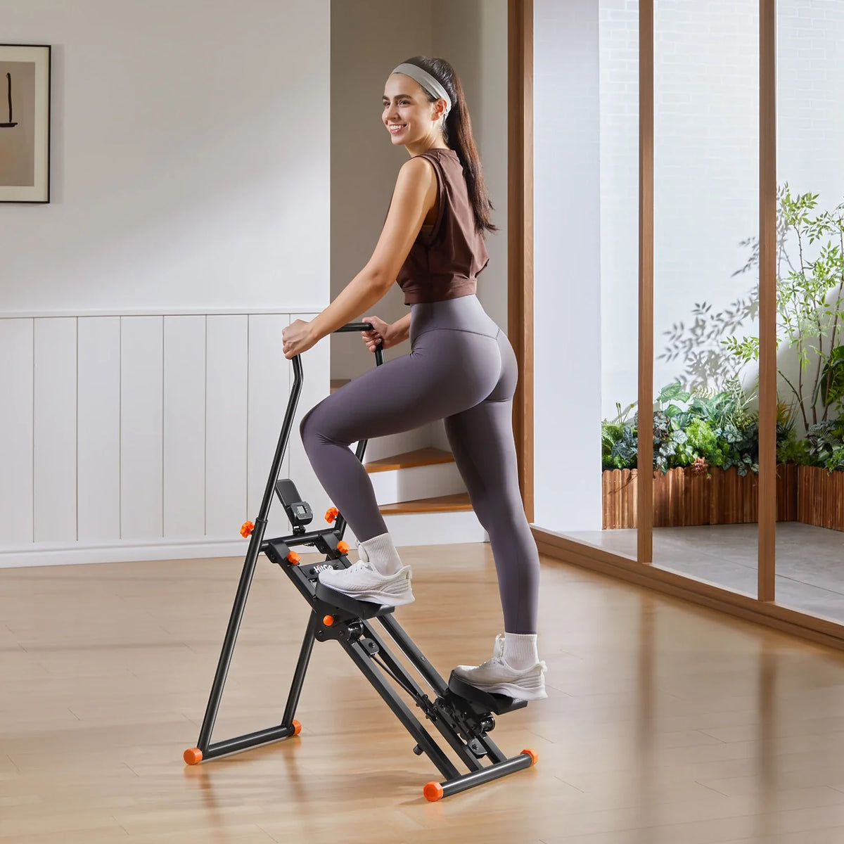 SC1 Stair Stepper Machine, installed in a room