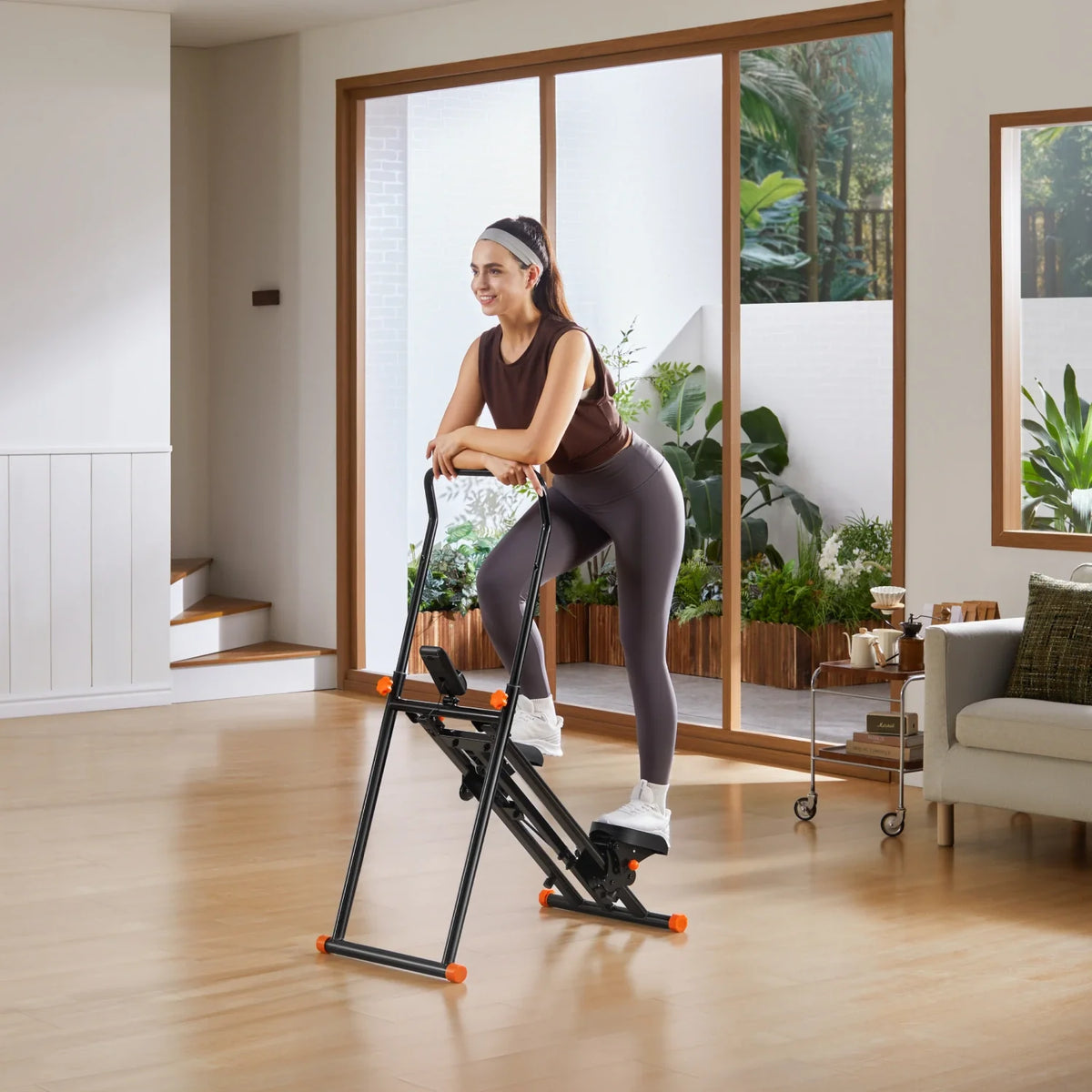 SC1 Stair Stepper Machine, installed in a room