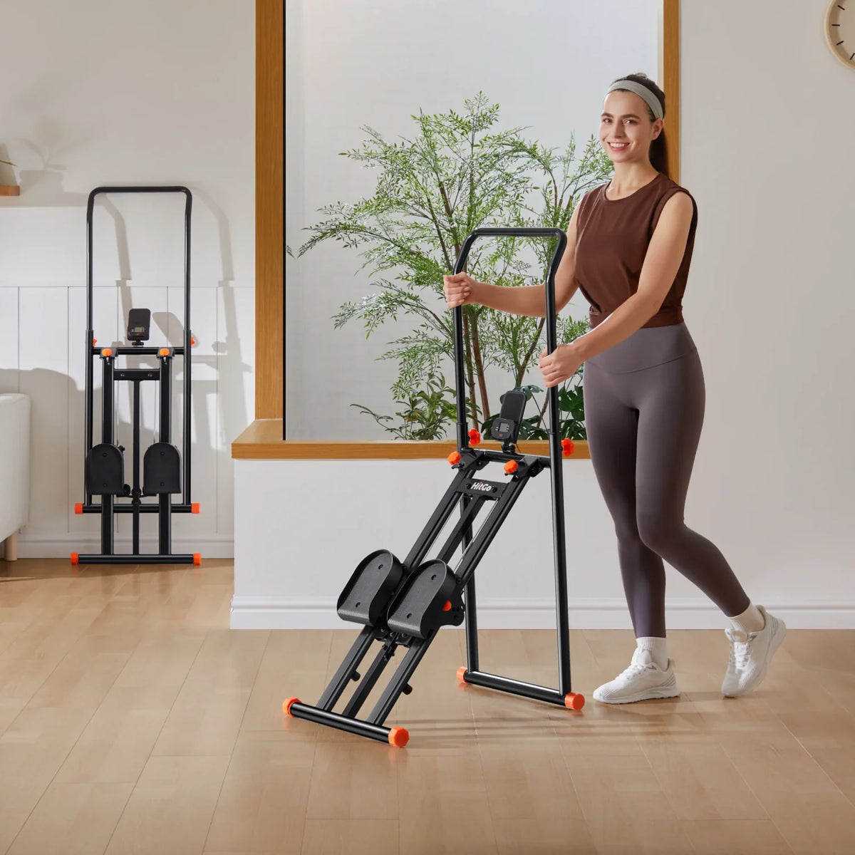 SC1 Stair Stepper Machine, installed in a room