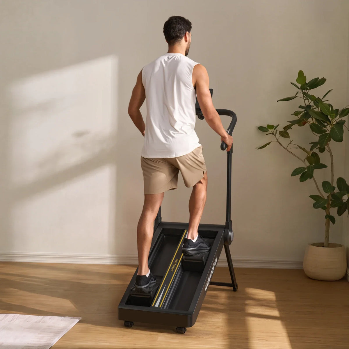 WalkingPad Stair Stepper, installed in a room