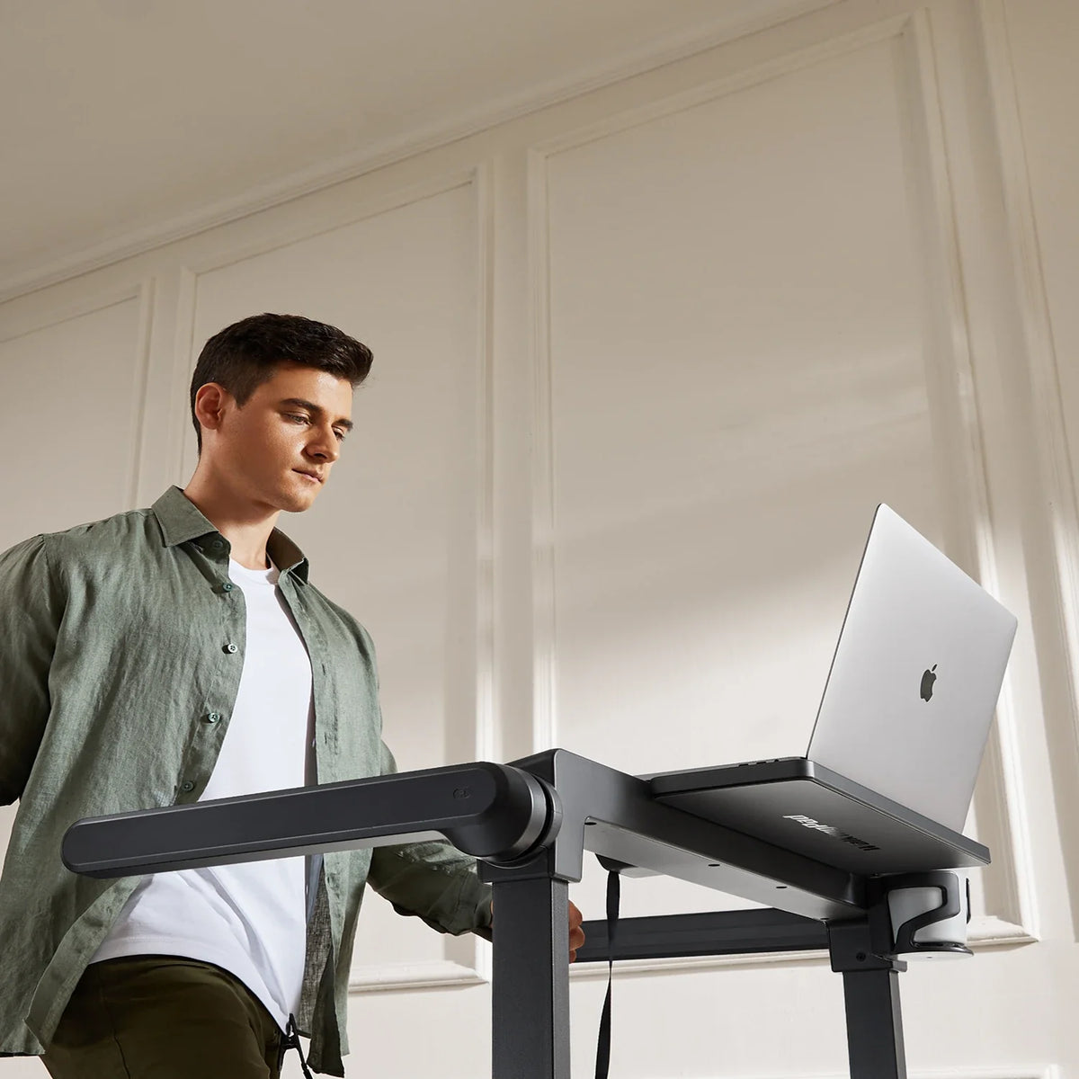 WalkingPad MX10 Vertical Fold Treadmill, installed in a room
