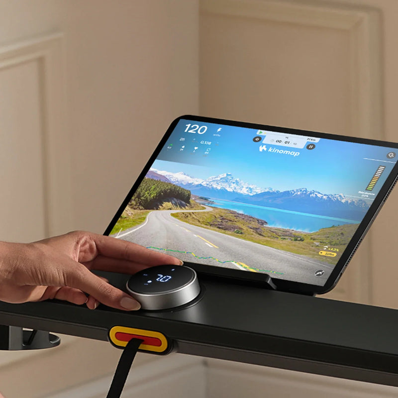 WalkingPad MX8 Vertical Fold Treadmill, installed in a room