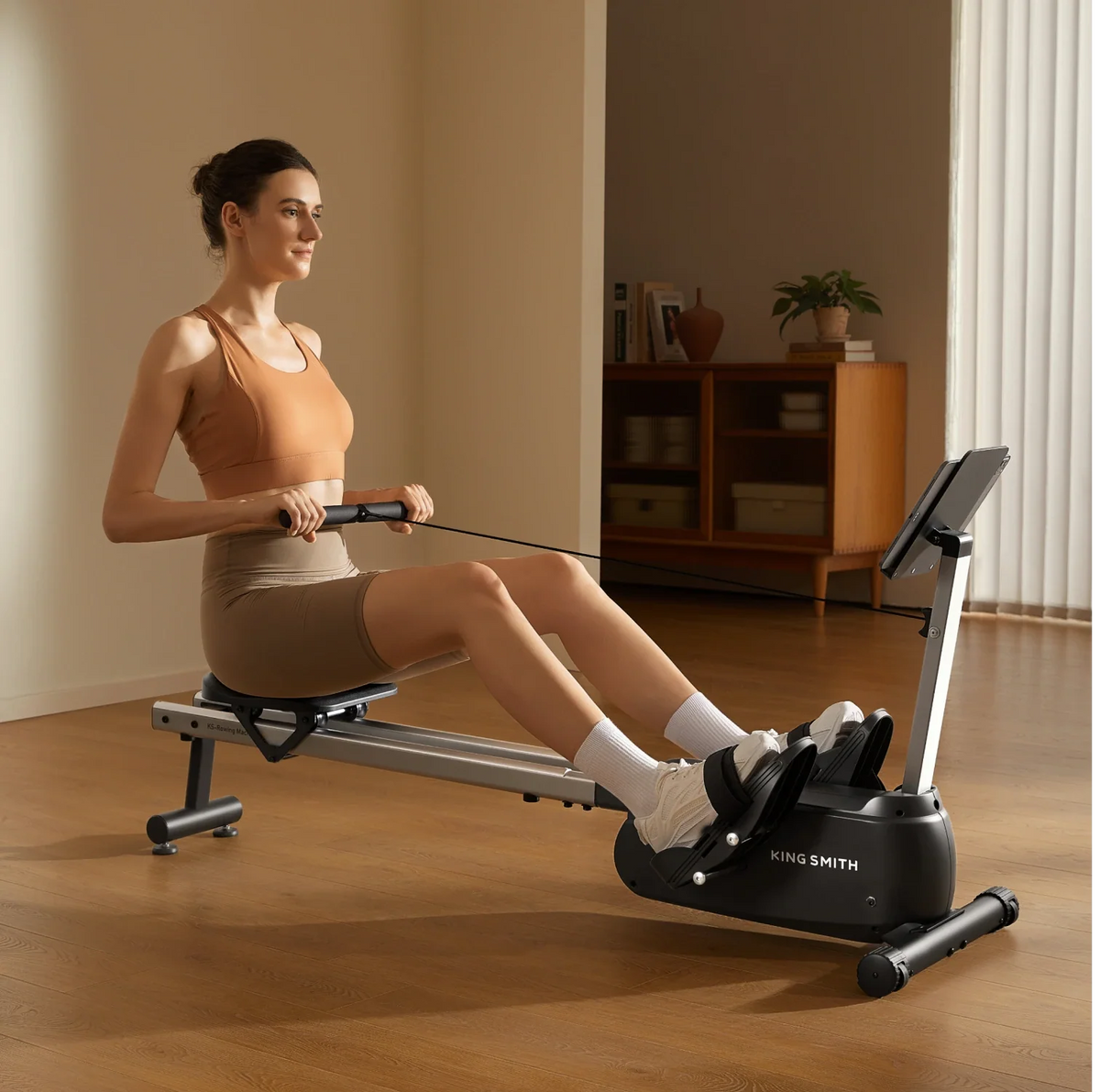 RW001 Magnetic Rowing Machine, installed in a room