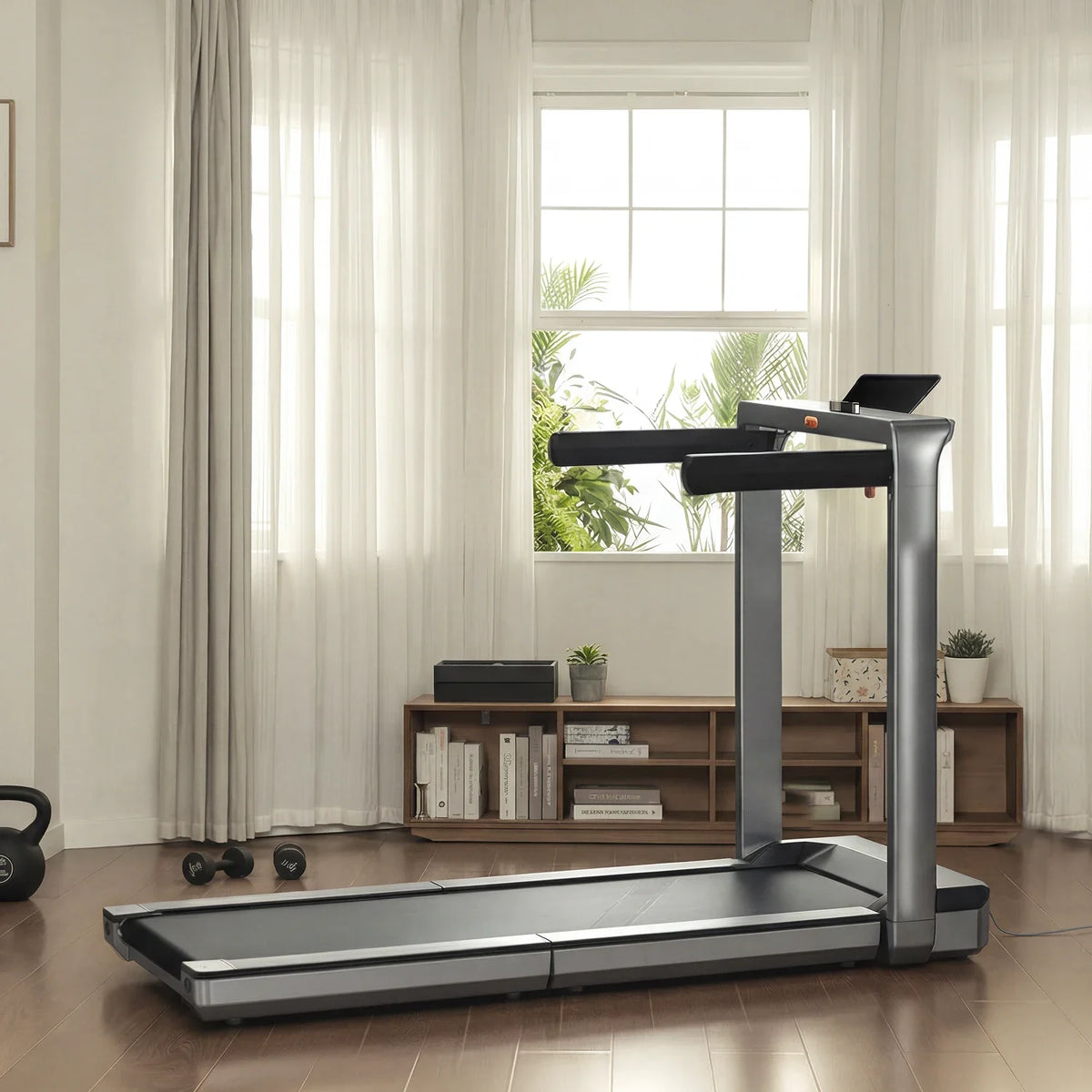 WalkingPad X25+ Folding Treadmill | 10MPH, installed in a room