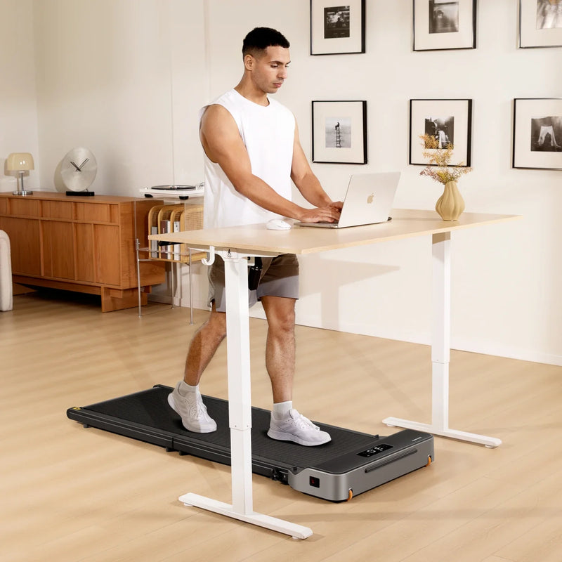 WalkingPad Z1R Folding Treadmill With Handrail, installed in a room