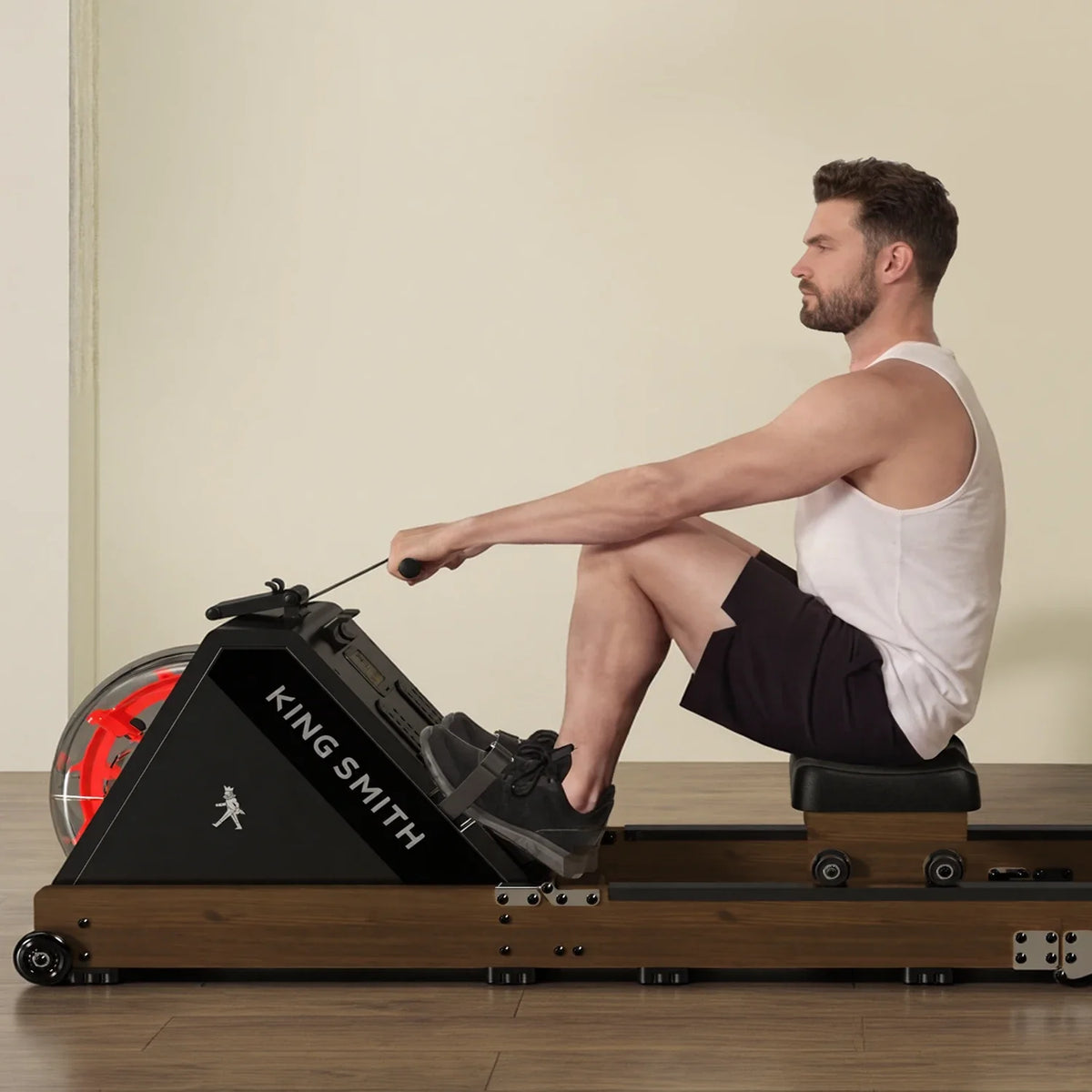 WR20 Water Rowing Machine | High-Resistance, installed in a room