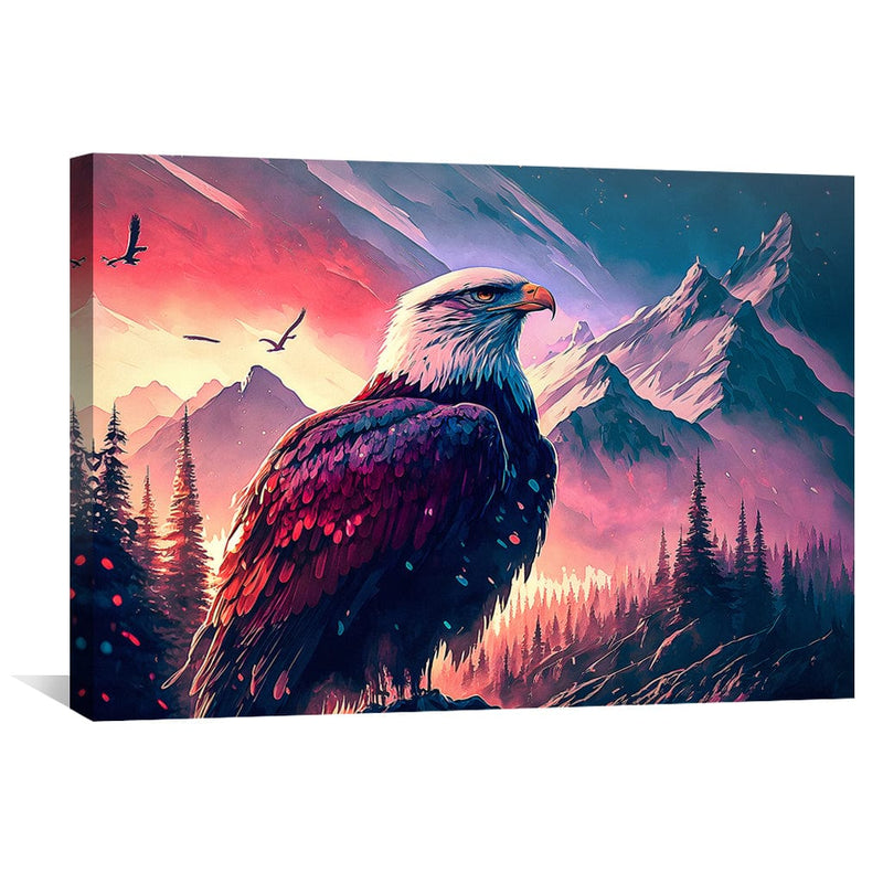 Scenic Eagle Canvas