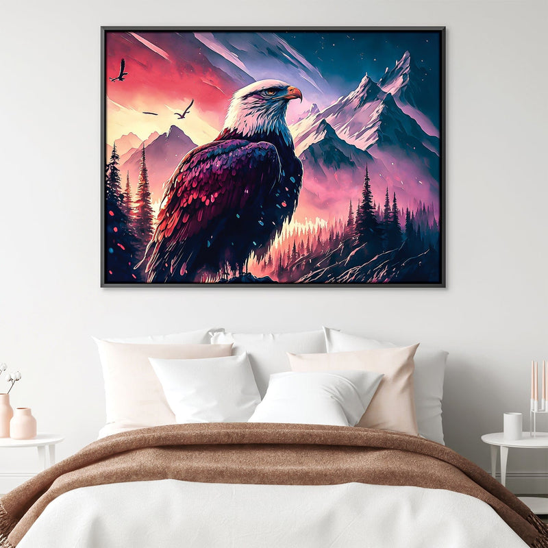 Scenic Eagle Canvas