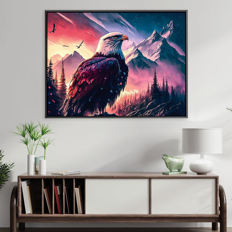 Scenic Eagle Canvas