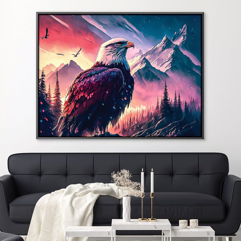 Scenic Eagle Canvas