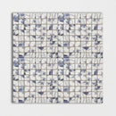 Scenic Mismatch Glazed Double Dutch Ceramic Mosaics 11 7/32x11 7/32
