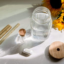Bamboo Mason Jar Lid