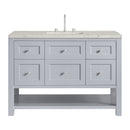 James Martin Breckenridge 48" Single Bathroom Vanity, Serenity Blue