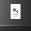 Scorpio - White Canvas