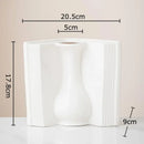 GobekUsa Creative Flowers Desk Decoration Vase | Artificial Floral Decor for Aesthetic Rooms