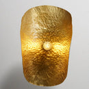 GobekUsa Brass Lotus Leaf Chandelier Pendant for Living Dining Room