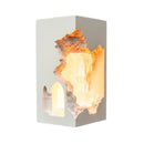 GobekUsa Embedded Night Light Gypsum Corner Wall Sconces for Corridor Stair Background