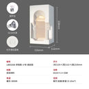 GobekUsa Embedded Night Light Gypsum Corner Wall Sconces for Corridor Stair Background