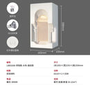GobekUsa Embedded Night Light Gypsum Corner Wall Sconces for Corridor Stair Background