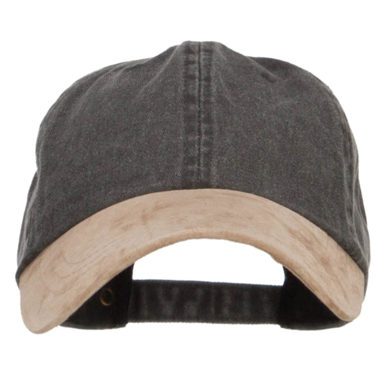 Suede Bill Washed Pigment Dyed Cap