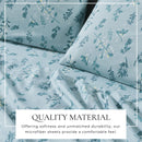 Watercolor Floral Sheet Set - Delia Collection by Great Bay Home