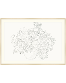 Vase of Flowers Sketch